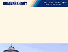 Tablet Screenshot of bumbershoot.com
